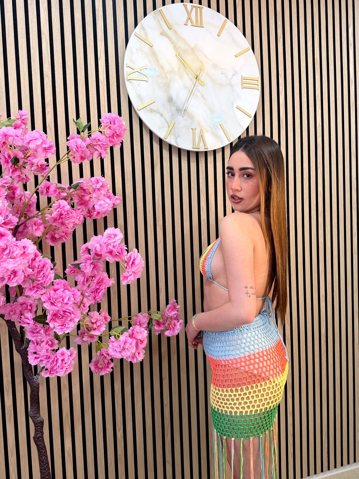 COORDINATO MARE "Rainbow Crochet"