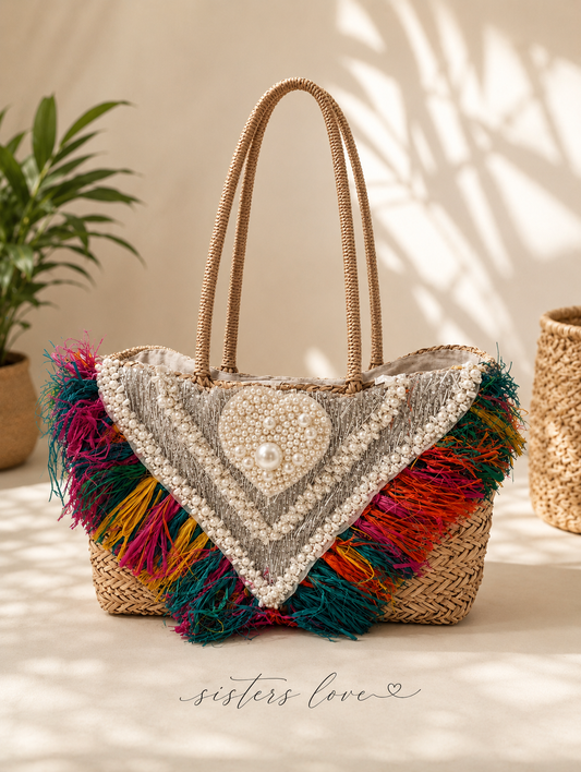 BORSA "IBIZA PERLA"