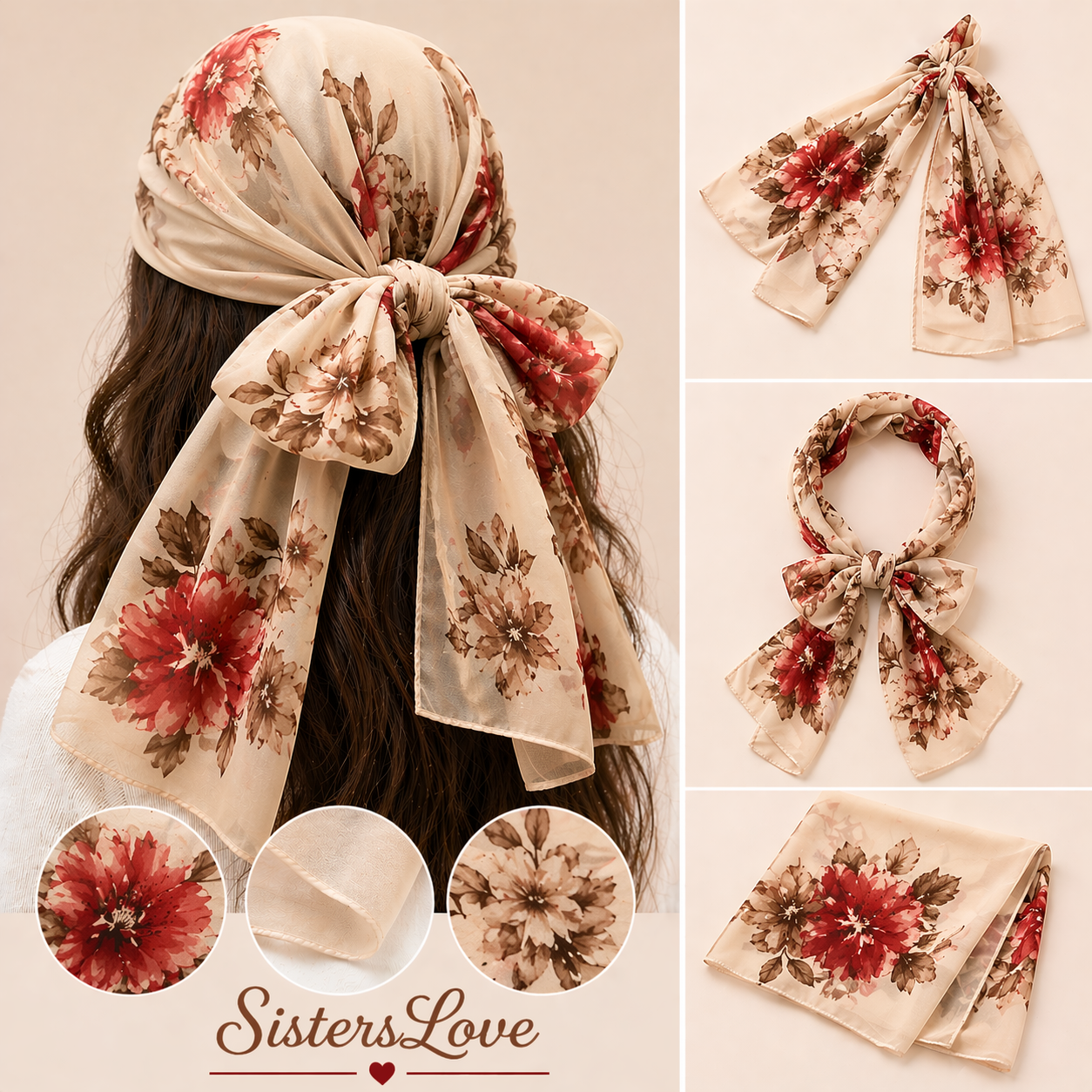 Foulard  bandan Aurora Bloom