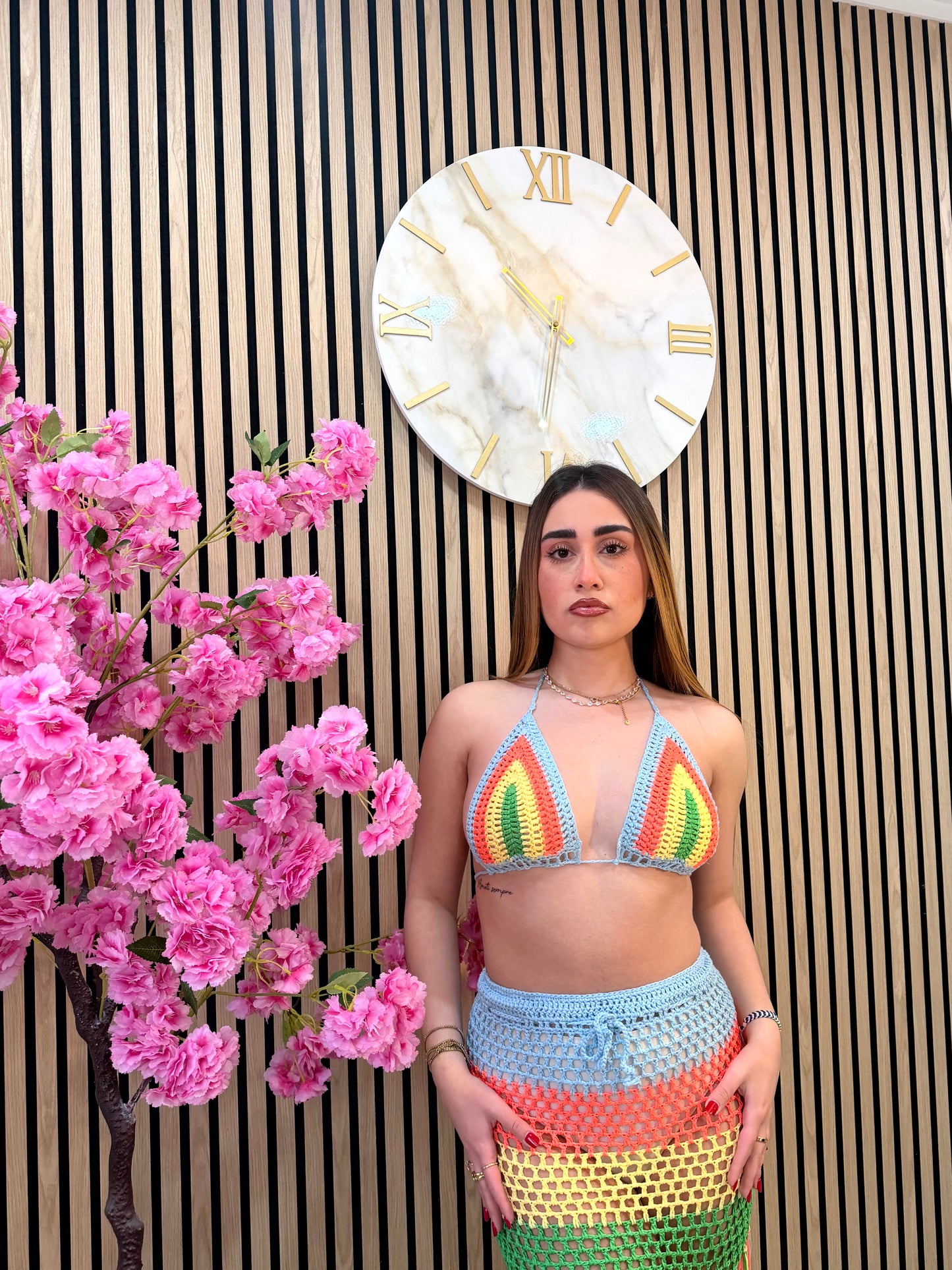 COORDINATO MARE "Rainbow Crochet"