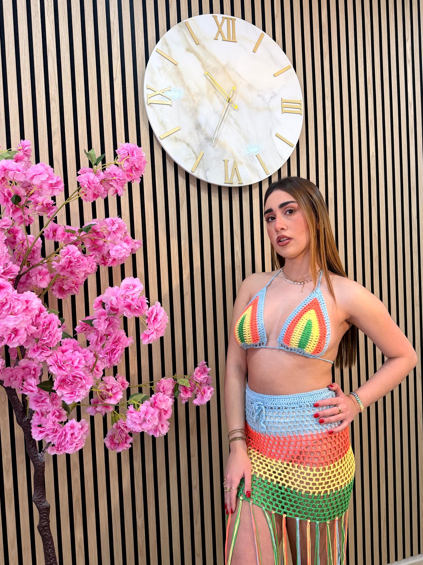 COORDINATO MARE "Rainbow Crochet"
